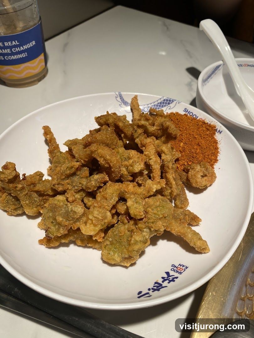 Fried Green Beans with Spice Mix