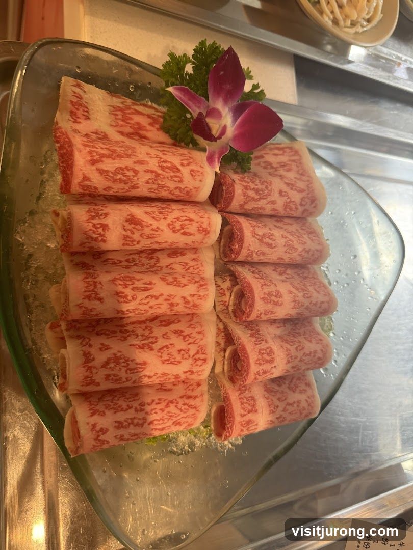 Marbled Beef Slices