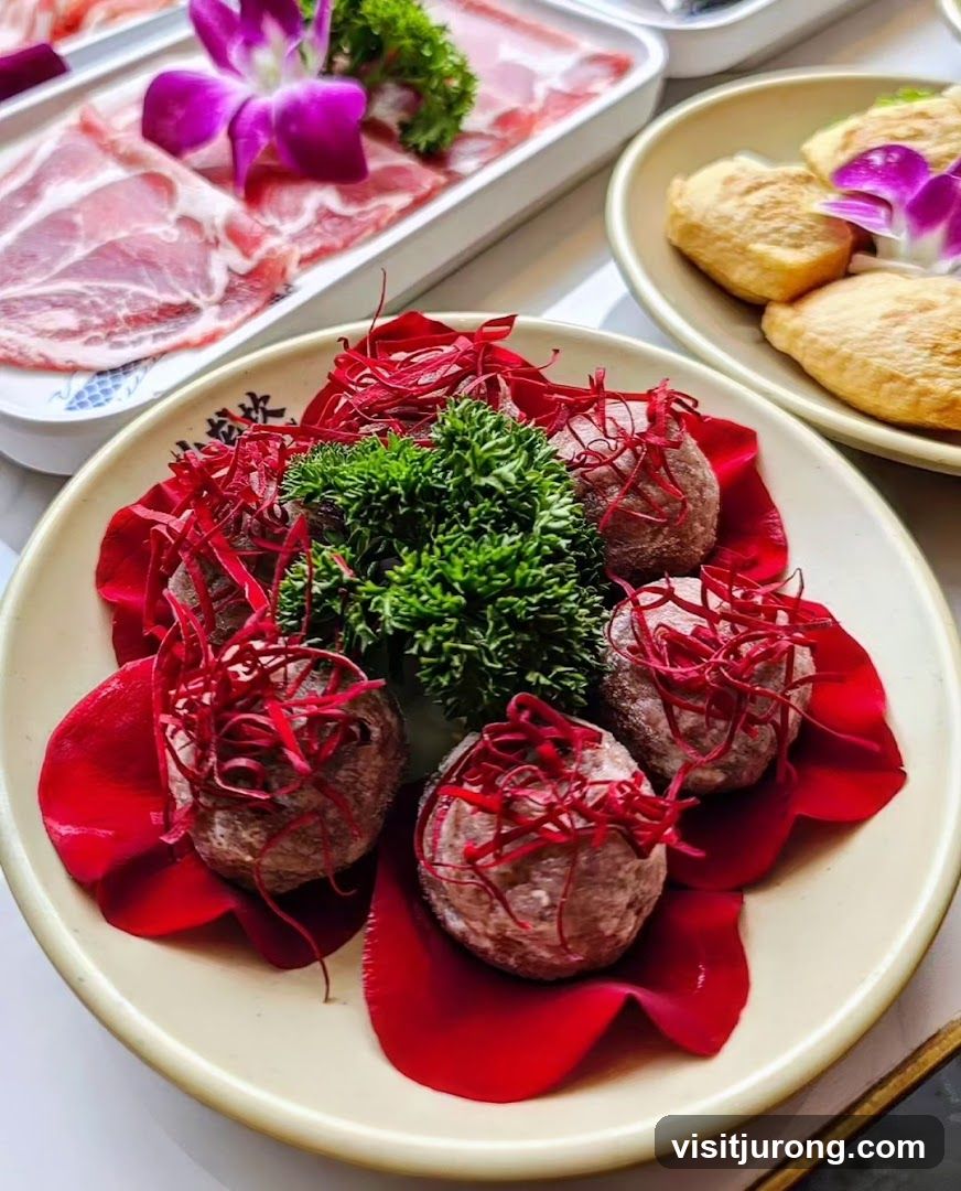 Meatballs with Garnish