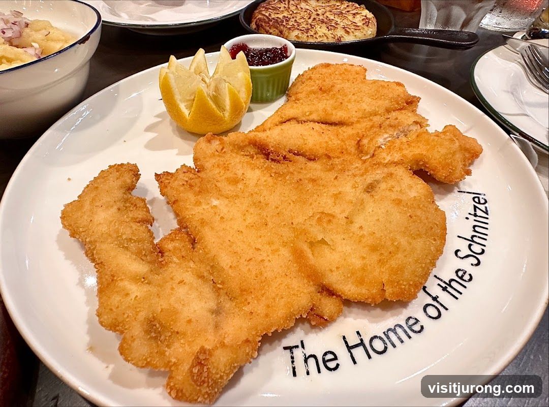 Schnitzel with Lemon and Jam