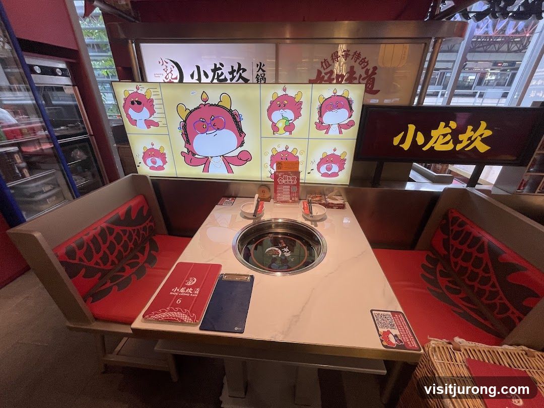 Hot Pot Restaurant Booth