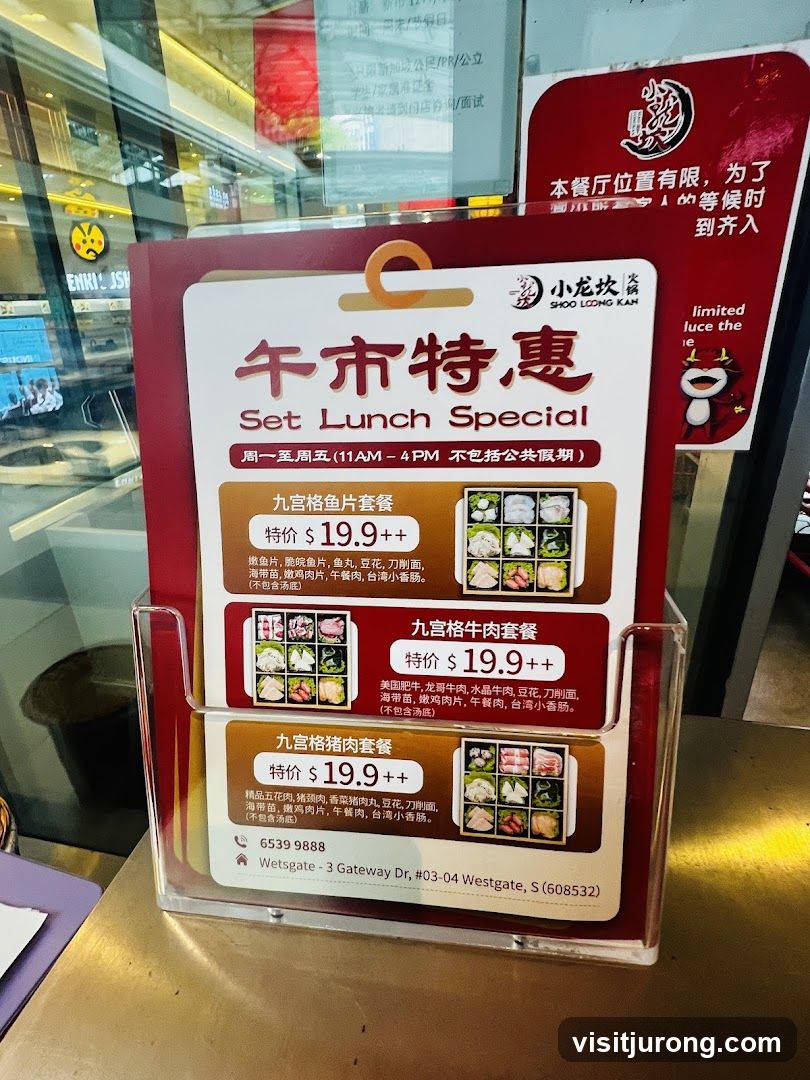 Set Lunch Special