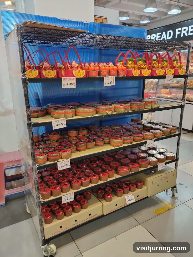 Assortment of Chinese New Year Cakes