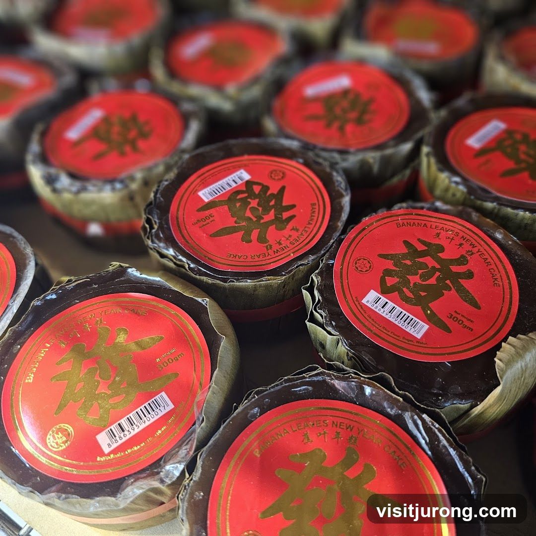 Banana Leaves New Year Cakes