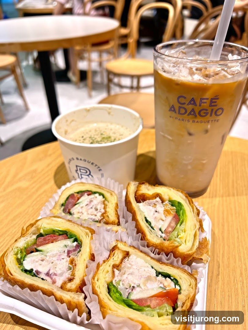 Cafe Adagio by Paris Baguette Meal