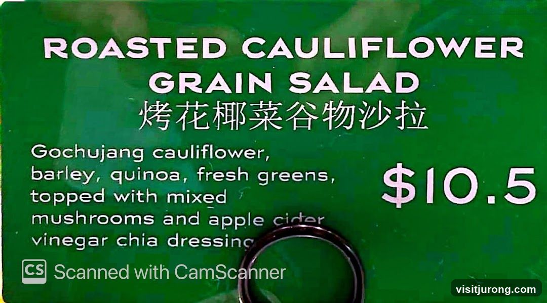 Roasted Cauliflower Grain Salad