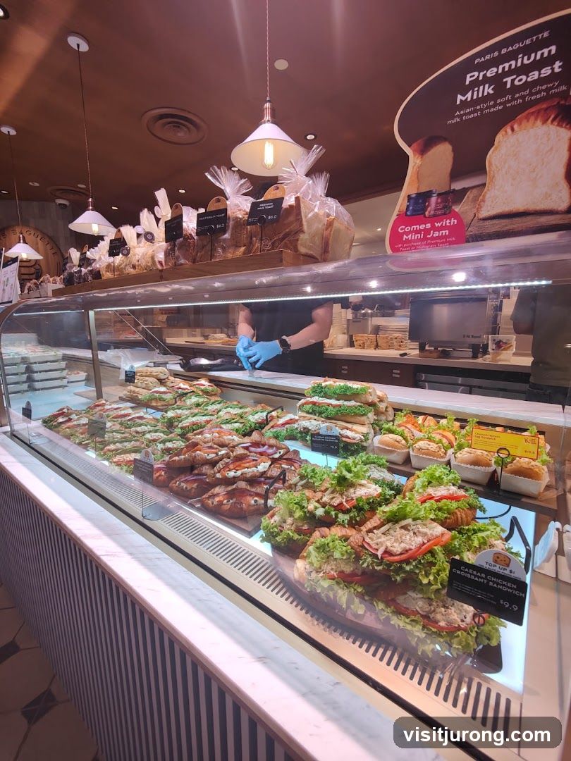 Paris Baguette Display