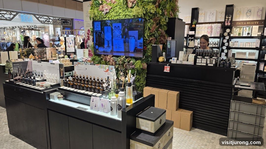 Cosmetics and Beauty Products Display