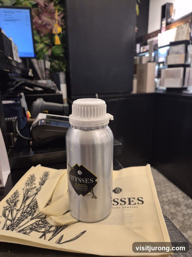 Bottle and Bag with Brand Logo
