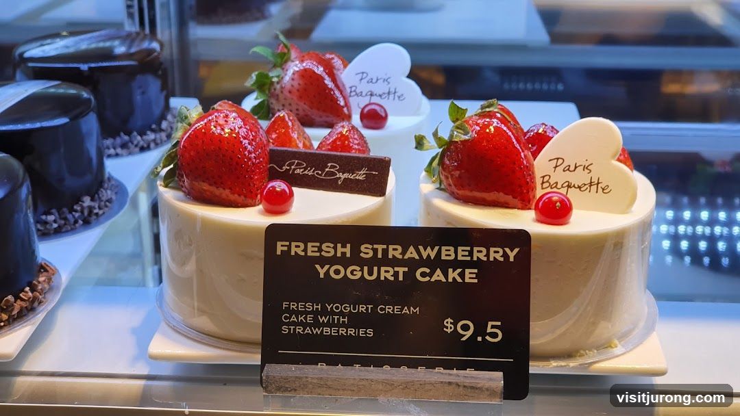 Fresh Strawberry Yogurt Cake
