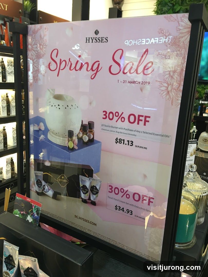 HYSSES Spring Sale Advertisement