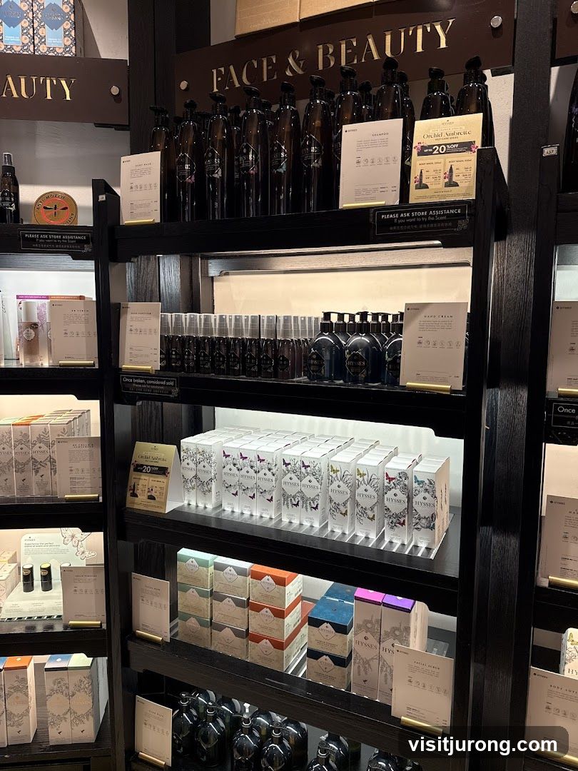 Beauty Products Display