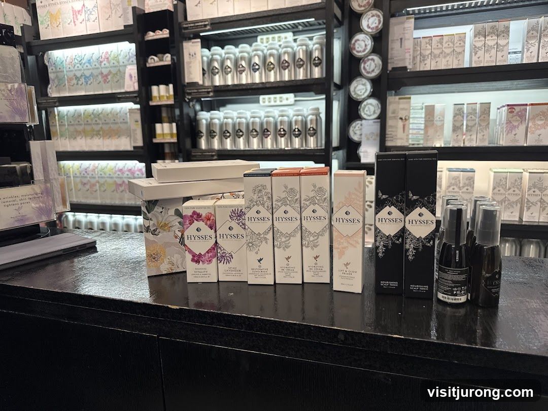 Hysses Products Display