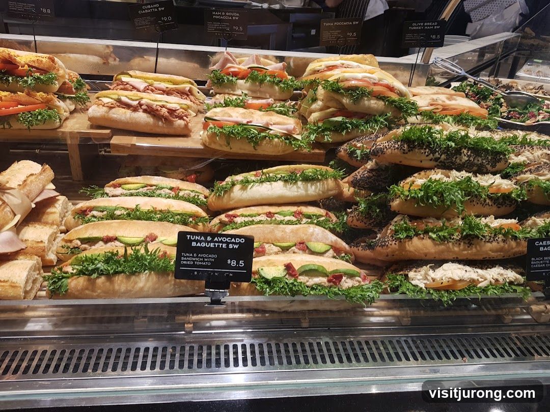 Sandwiches Display