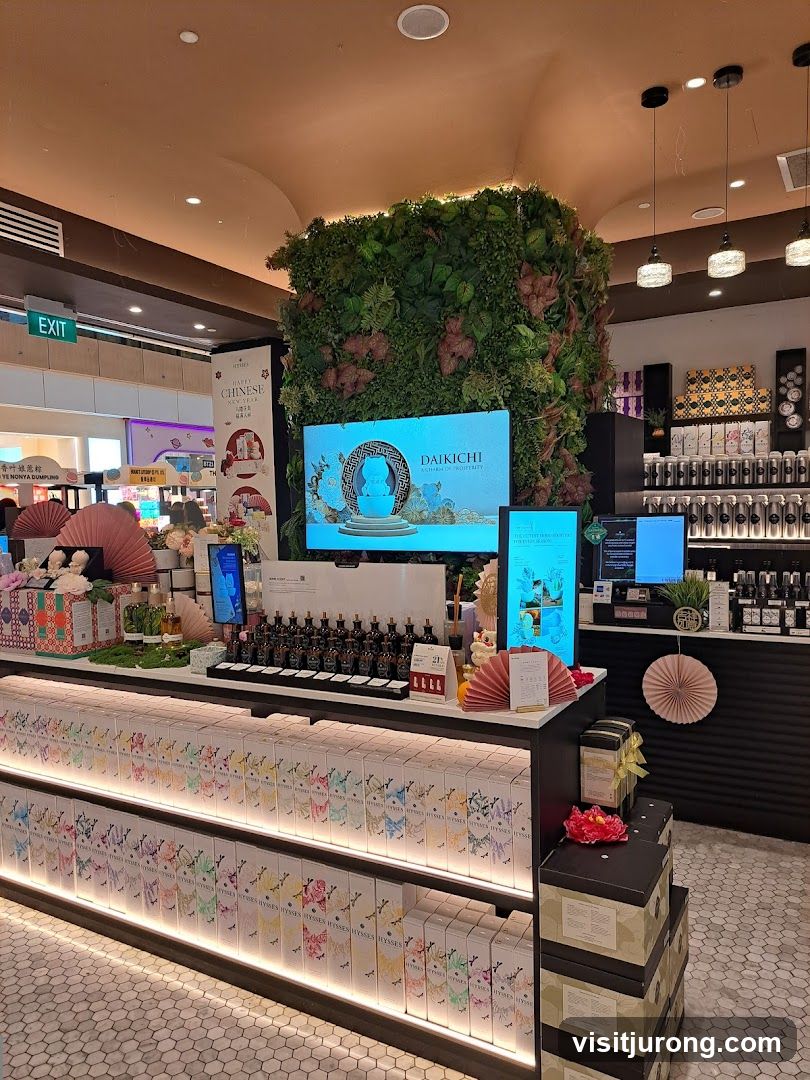Store Interior with Products