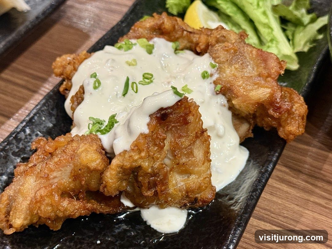 Fried Chicken with Sauce