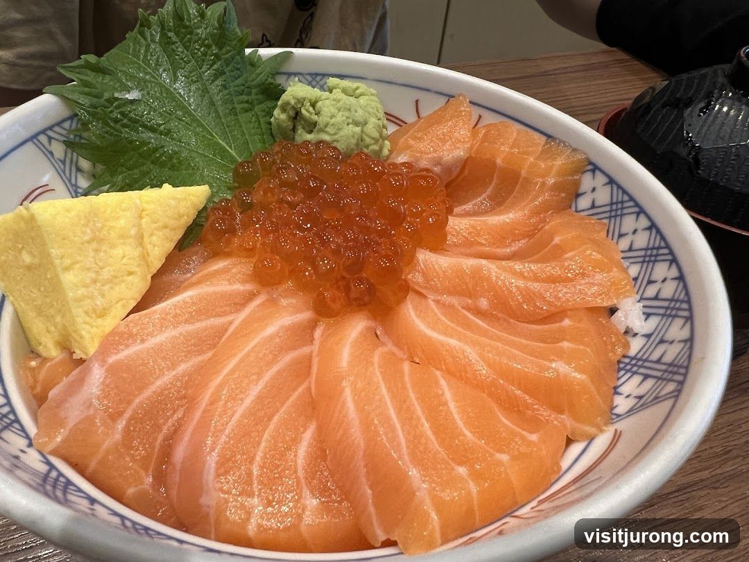 Salmon Donburi