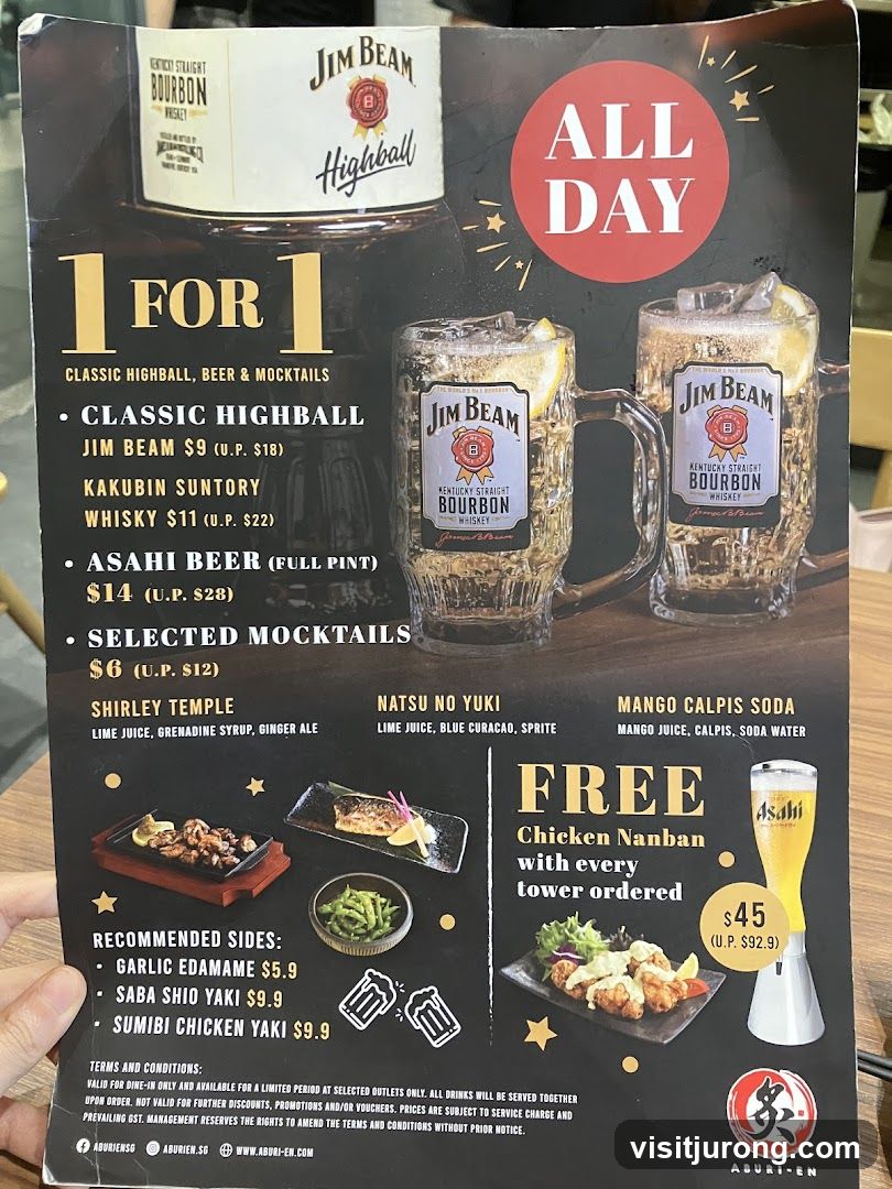 All Day 1 For 1 Promotions
