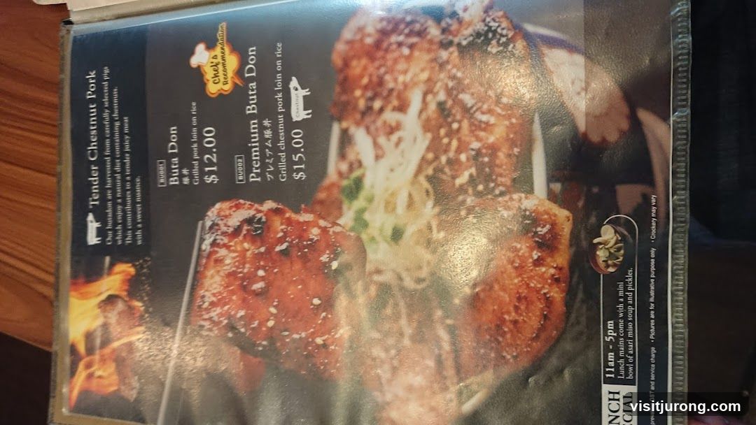 Buta Don Menu