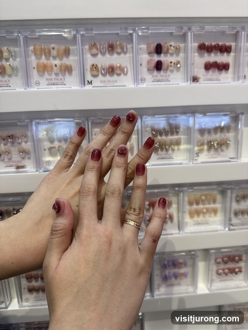 Nail Products Display