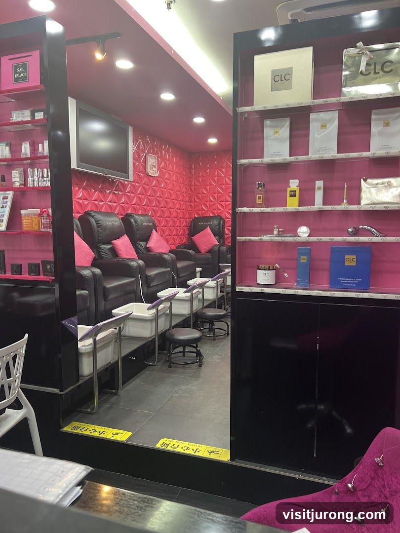 Nail Salon Interior