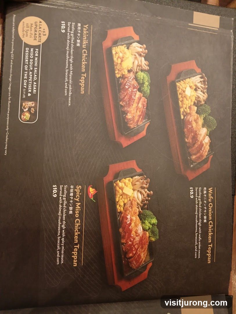 Chicken Teppan Dishes