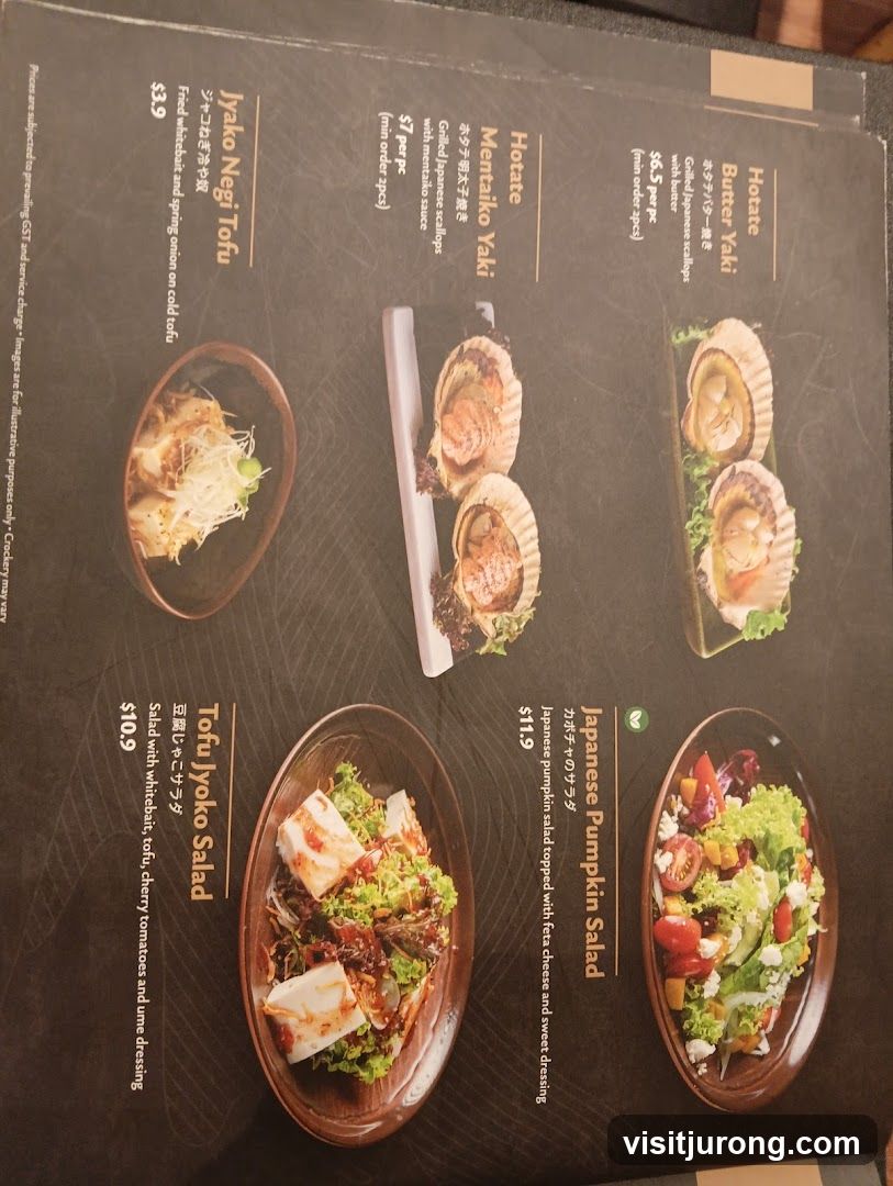 Japanese Menu