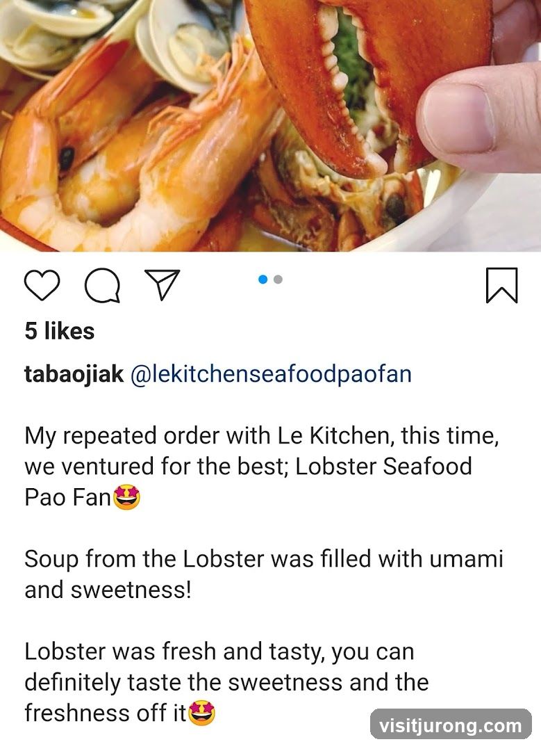 Lobster Seafood Pao Fan