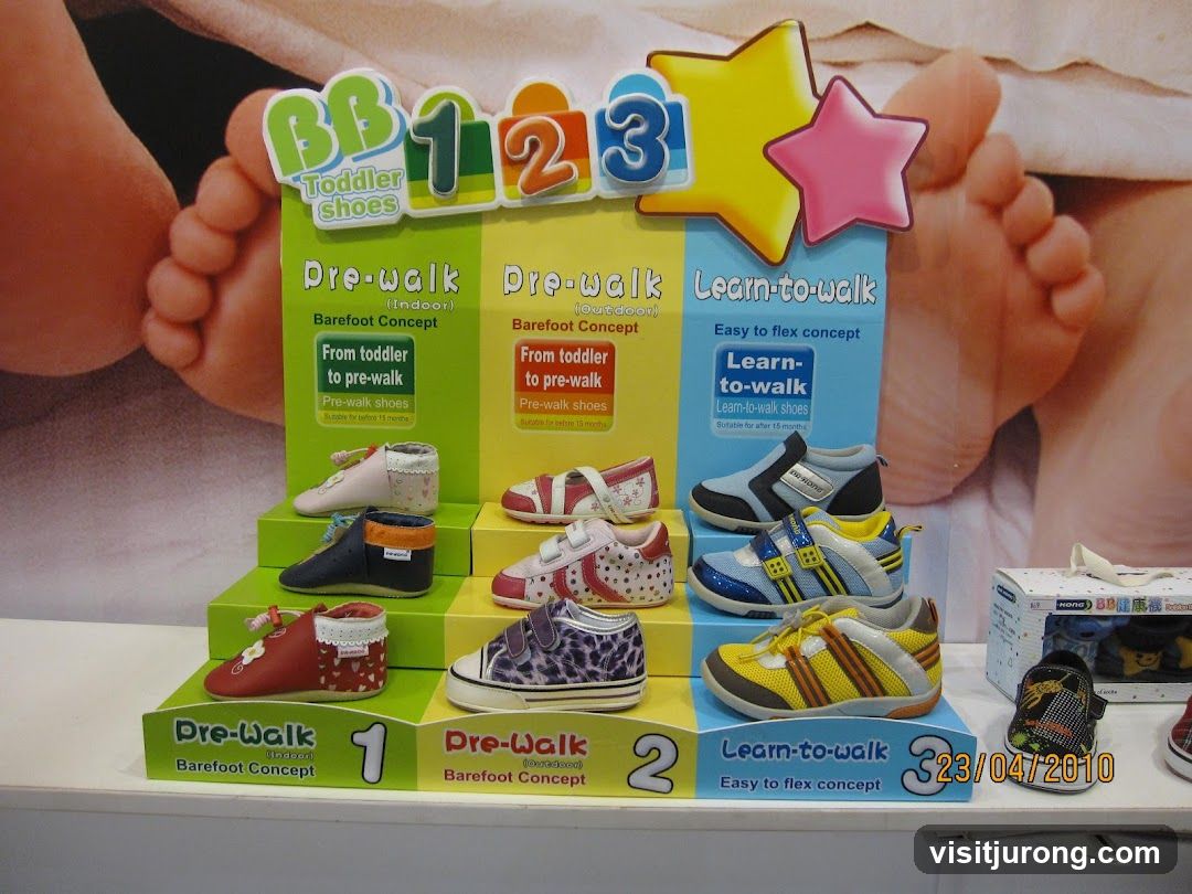 Toddler Shoes Display