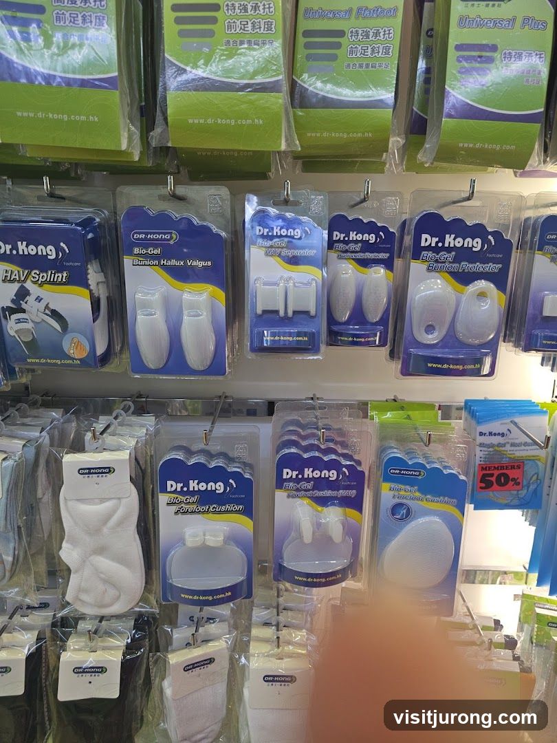 Dr. Kong Footcare Products