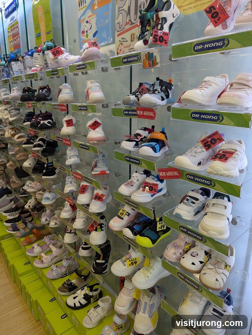 Children's Shoes Display