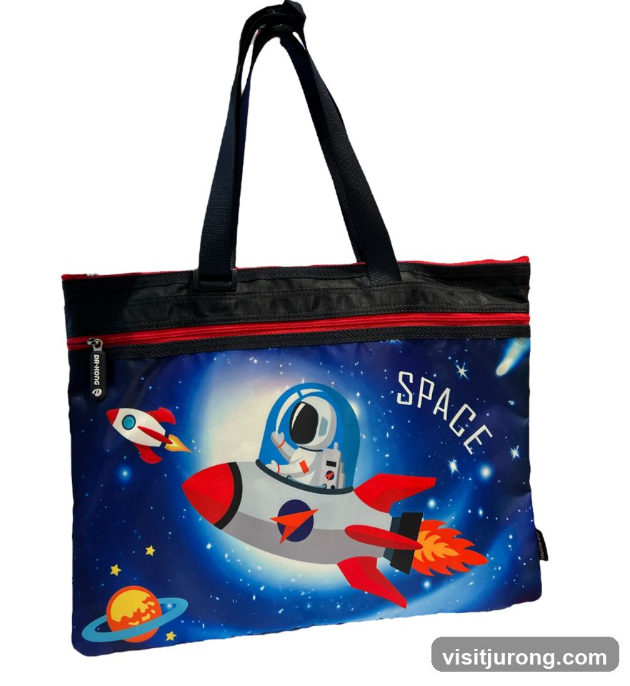 Space Themed Tote Bag