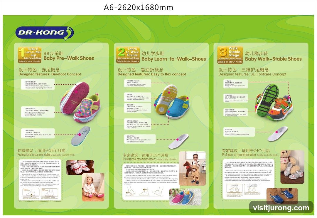 Dr. Kong Baby Shoe Advertisement