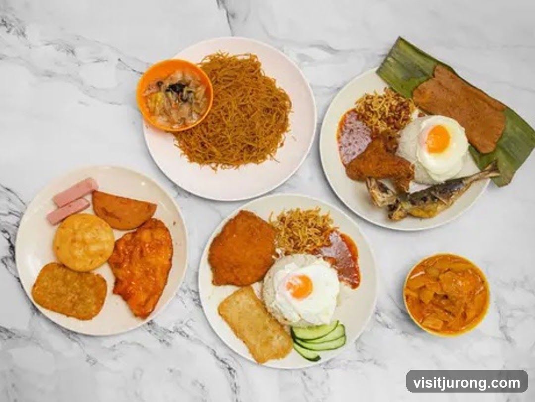 Assortment of Malaysian Dishes