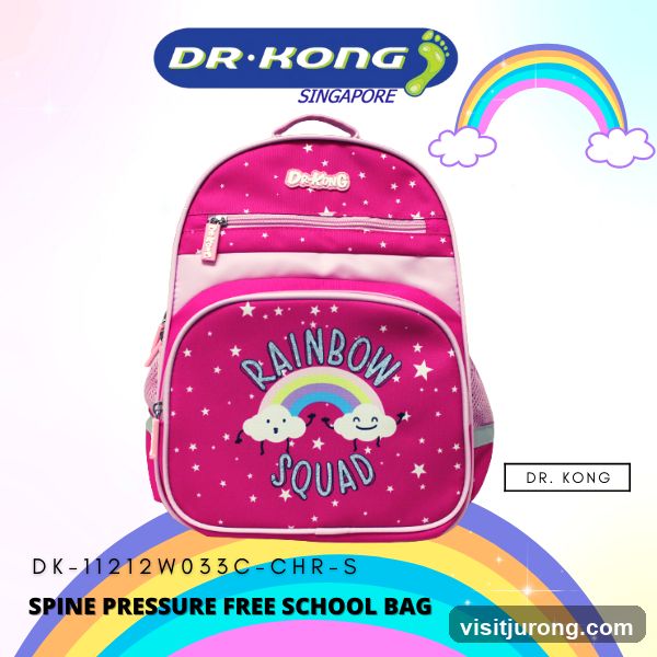 Dr. Kong Rainbow Squad School Bag