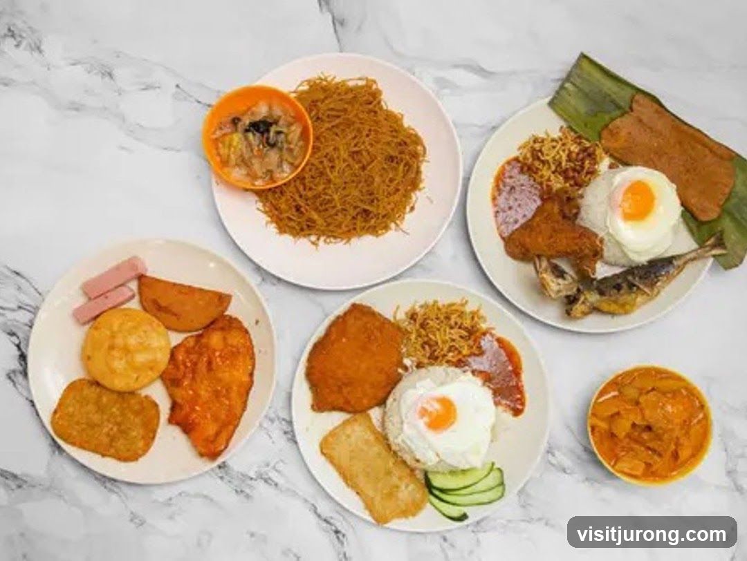 Assortment of Malaysian Dishes