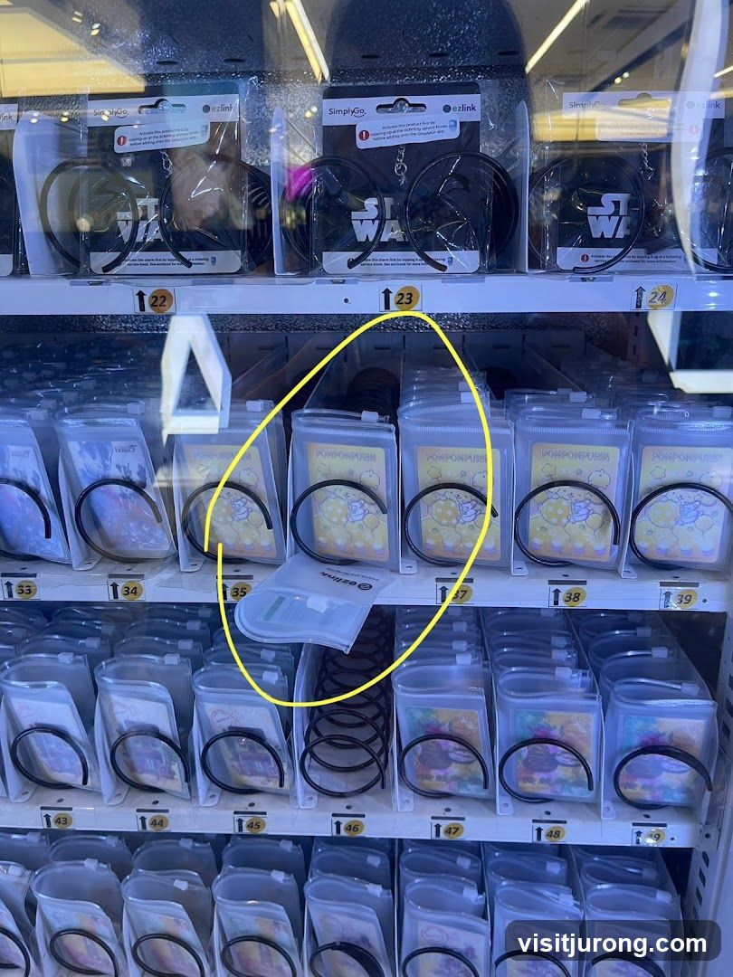 Westgate EZ-Link Vending Machine