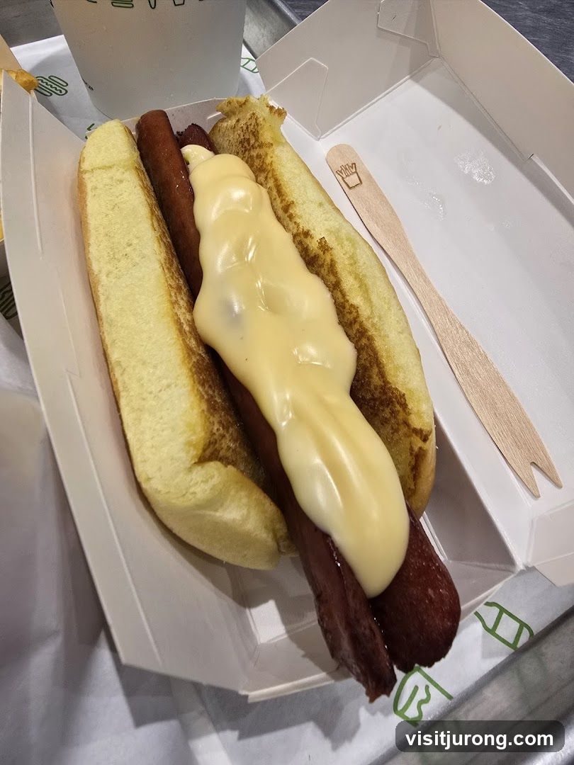 Hot Dog with Cheese