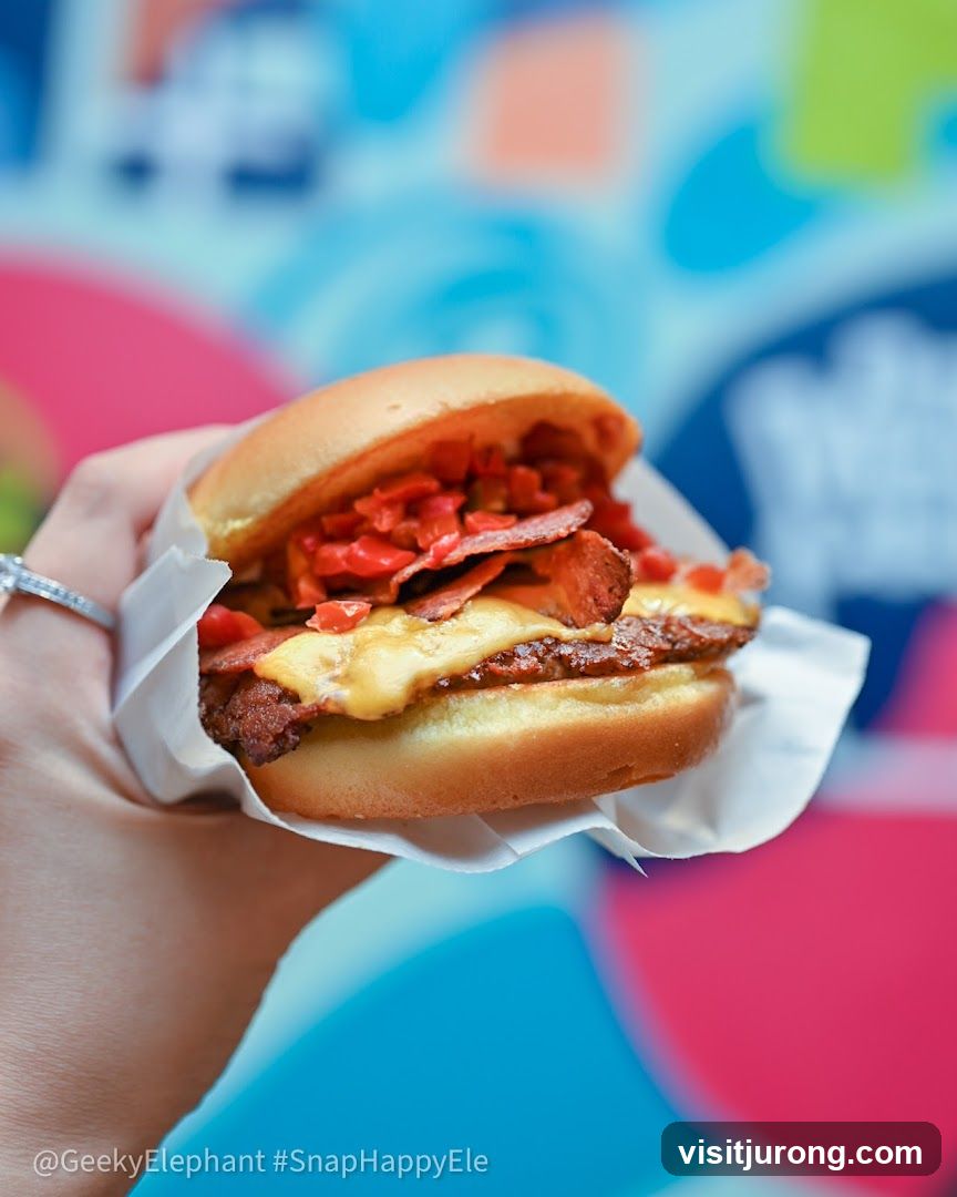 Burger with Toppings
