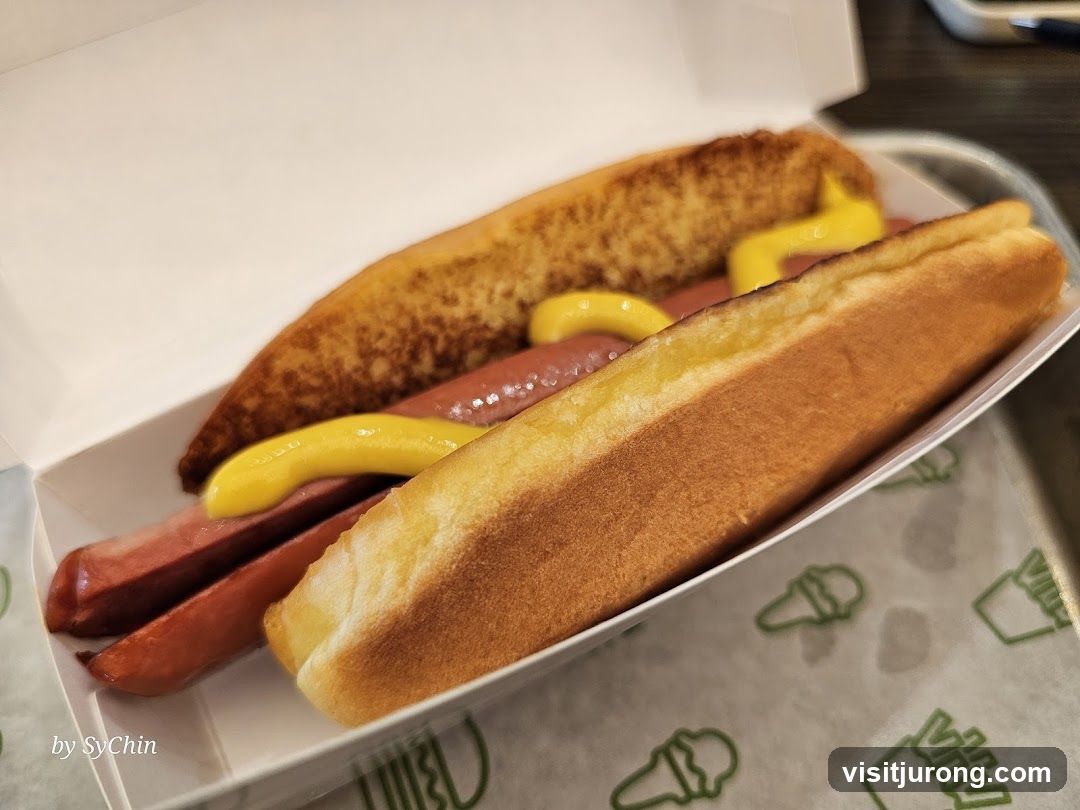 Hot Dog with Mustard