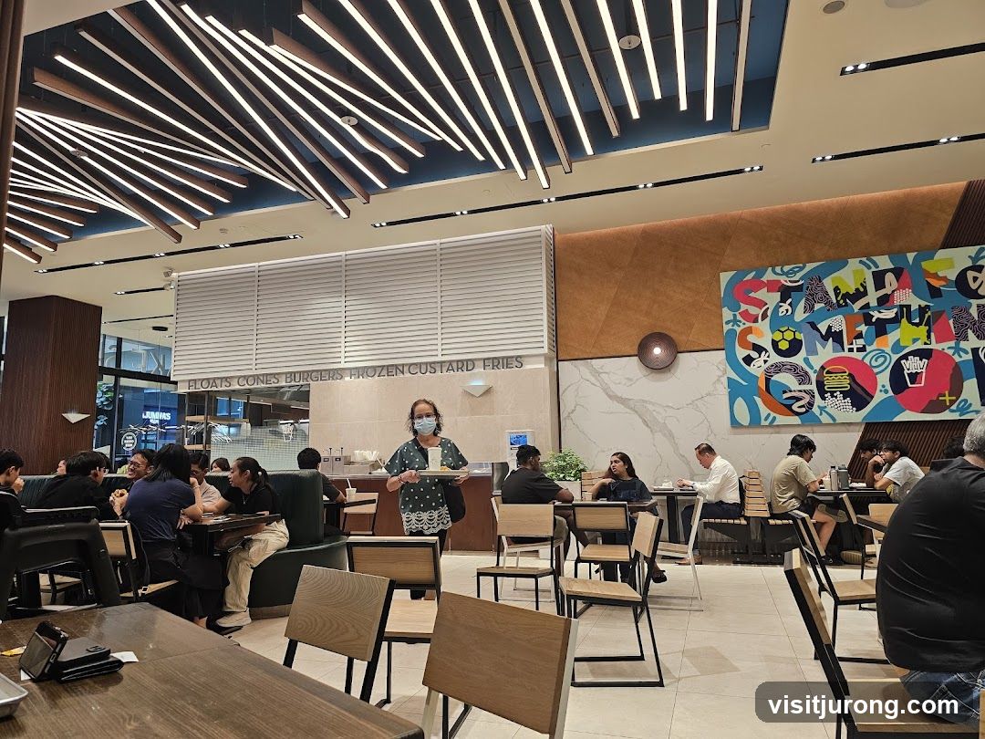 Restaurant Interior with Diners