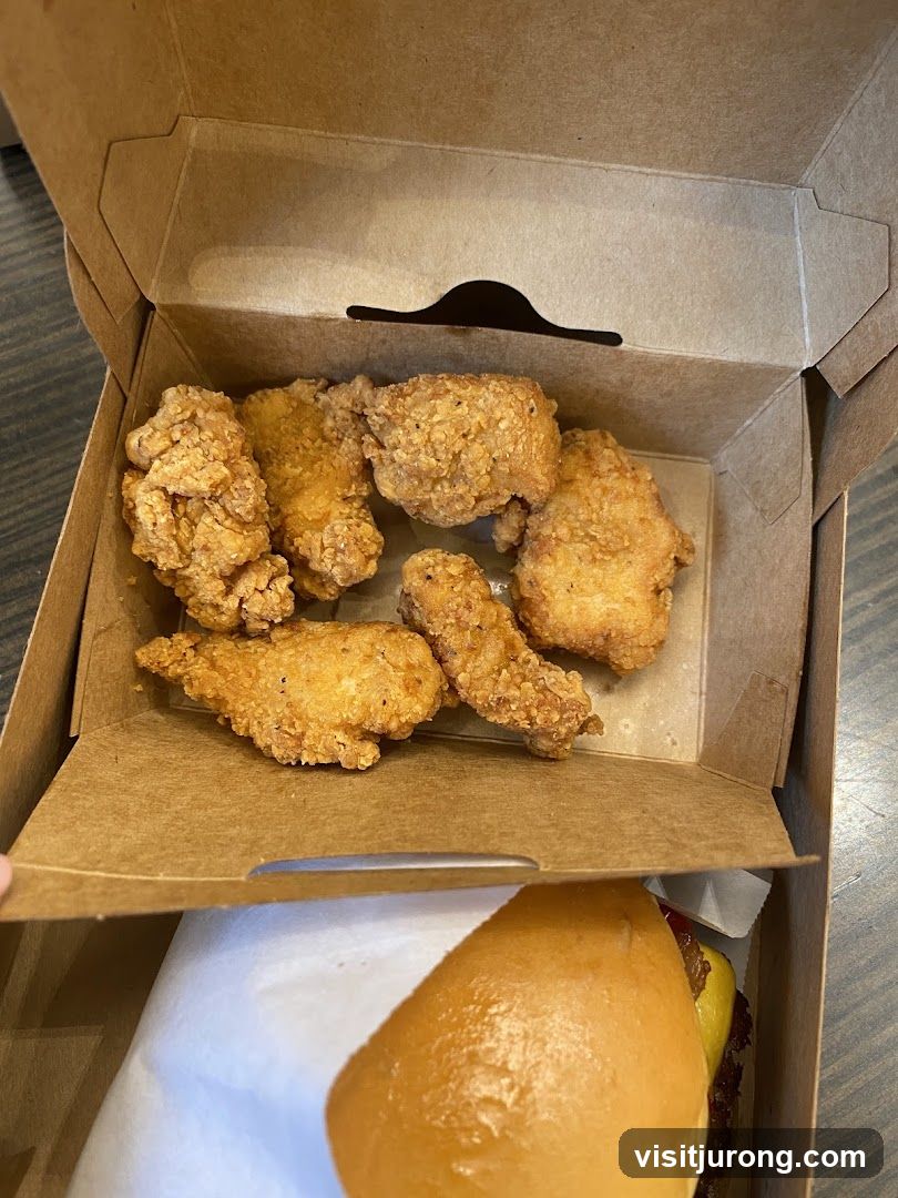 Fried Chicken and Burger