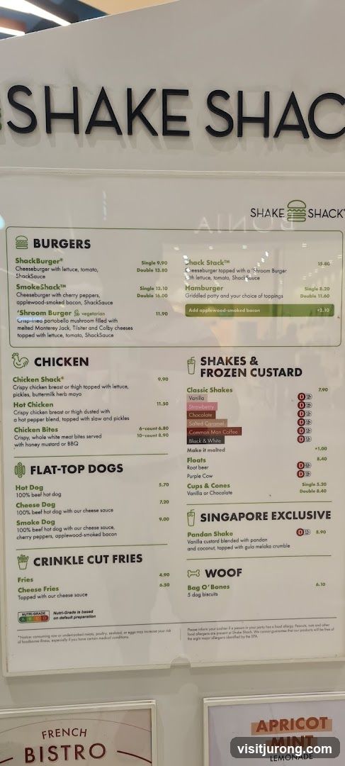 Shake Shack Menu