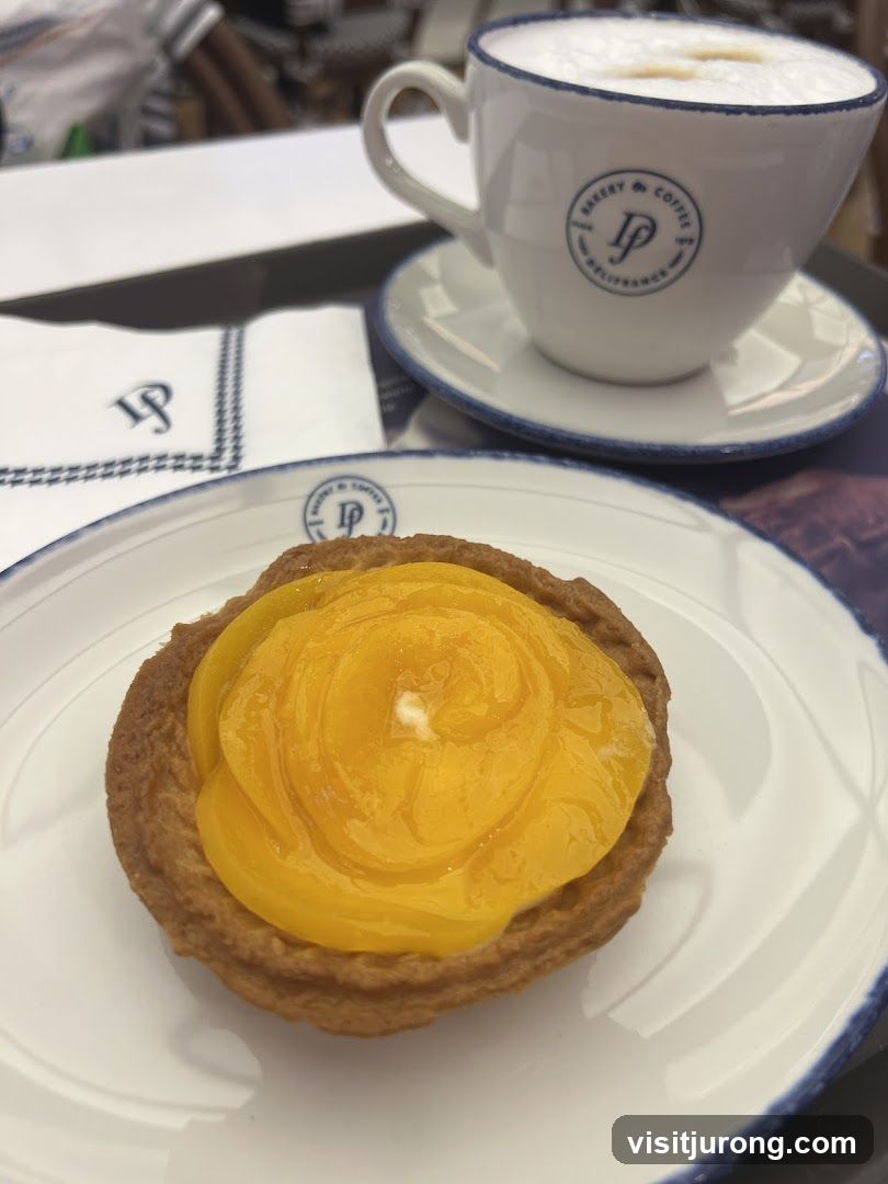 Peach Tart and Coffee