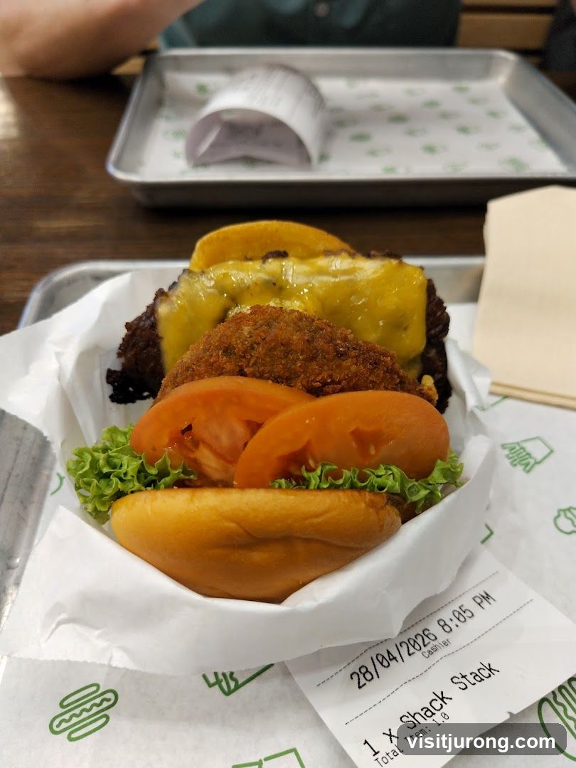 Burger and Receipt
