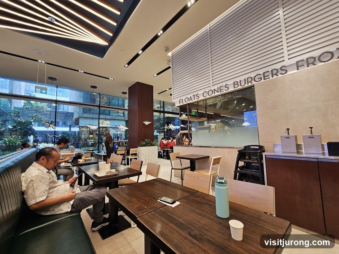 Restaurant Interior with Seating