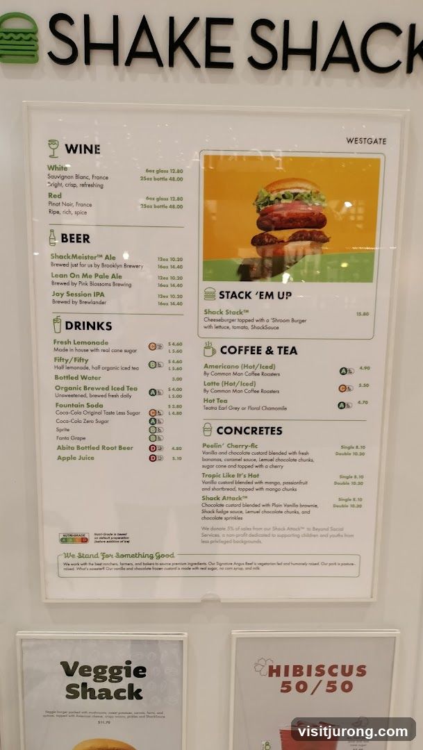 Shake Shack Menu