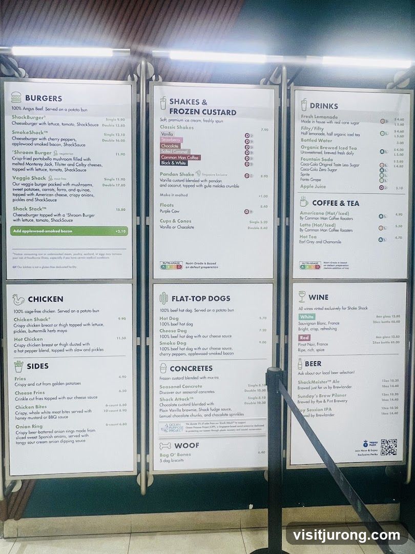 Shake Shack Menu