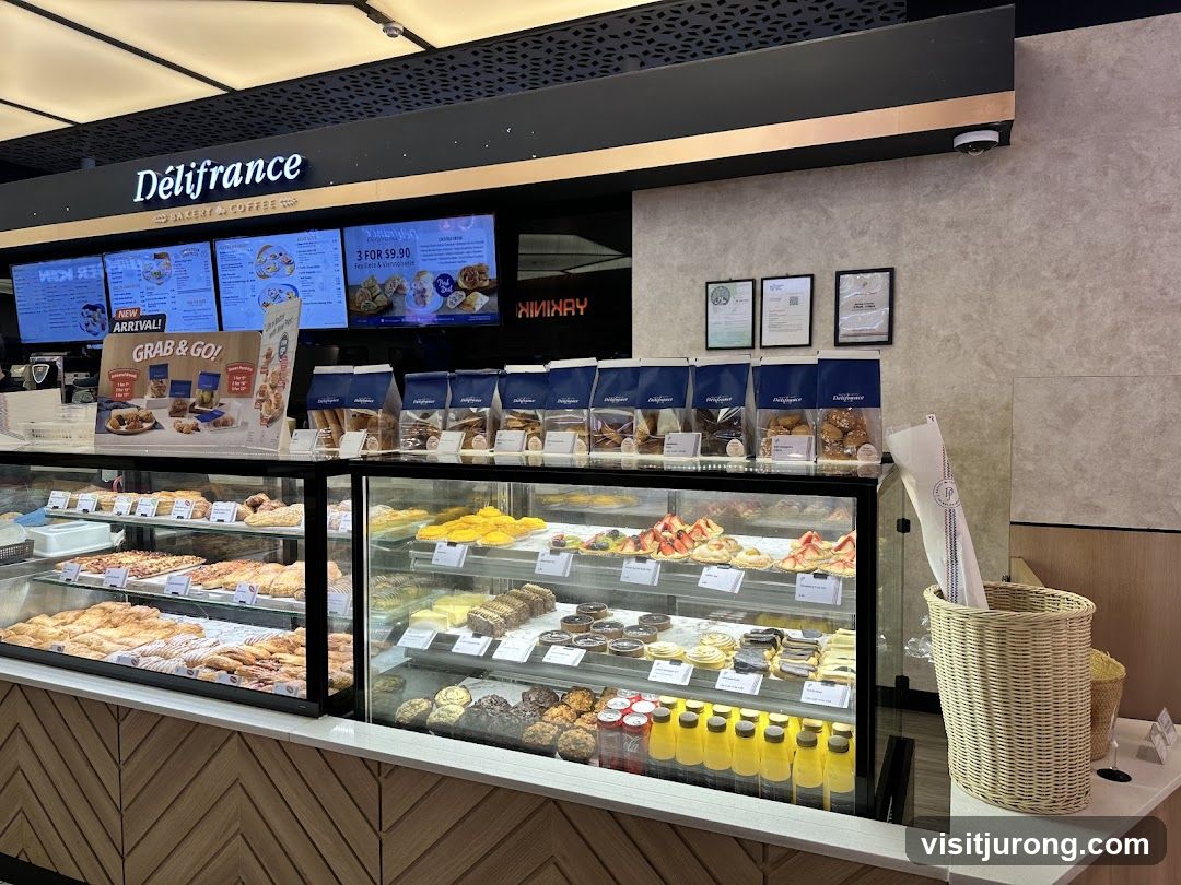 Délifrance Bakery and Coffee Display