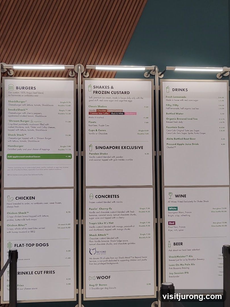 Shake Shack Menu